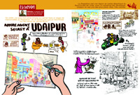 BD reportage en Inde, 2005