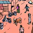 Jagdish Place from above