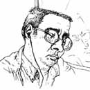 visage lunettes