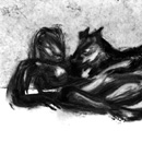 Mur et Chien, Olivier Rigaud, 2019