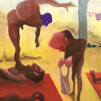 Campement - Olivier Rigaud - 29,7x41cm, 2016