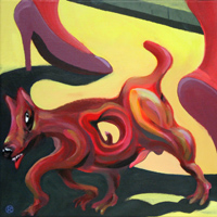 Hot Dog - Olivier Rigaud, 50x39,4cm, 2007