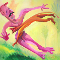 Rapture - Olivier Rigaud, 60x60cm, 2007