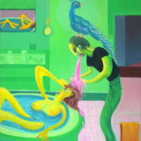 Shampoo Peacock - Olivier Rigaud, 65x80cm, 2007